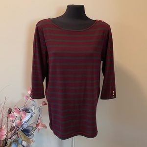 🛍 SIMONS CONTEMPORAINE Striped Top